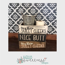 hey there sweet cheeks nice butt box for back of toilet to hold toilet paper and decor - Hello Sweetness Designs