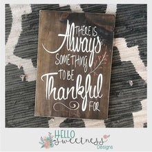 Be Thankful Sign - Hello Sweetness Designs