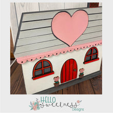 DIY- Little Valentine House 1