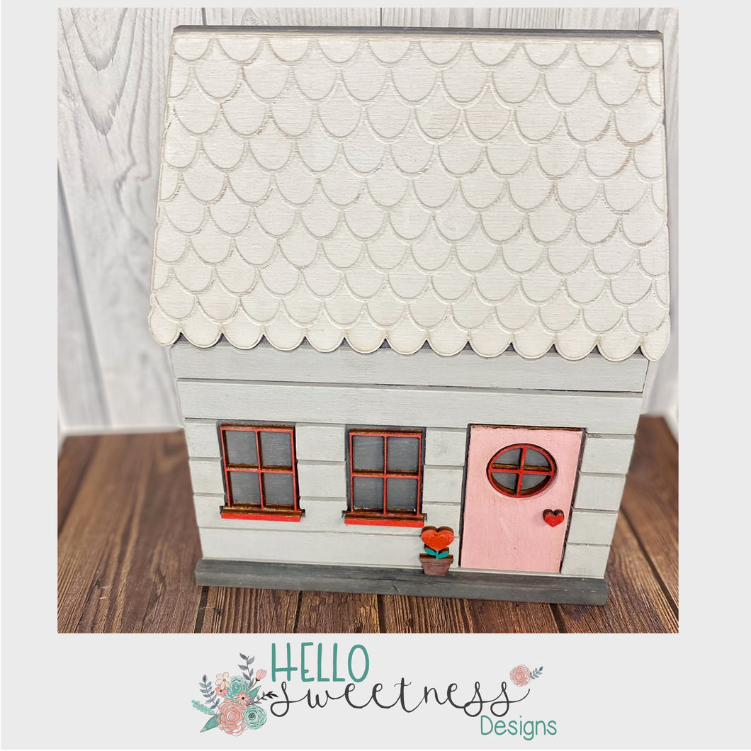 DIY- Little Valentine House 2