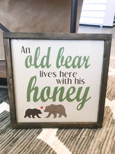 An Old Bear lives here with his Honey - Hello Sweetness Designs